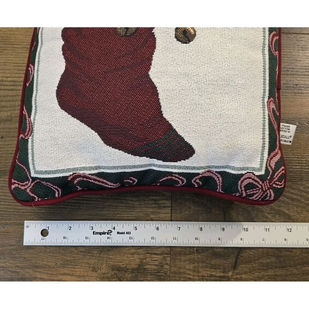 Riverdale Christmas Cocker Spaniel Stocking Pillow 14.5